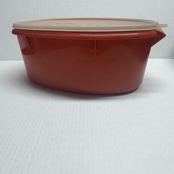 Tupperware Flavor Saver Red Container #487-1 Turkey Ham Chicken Roast - Picture 3 of 16